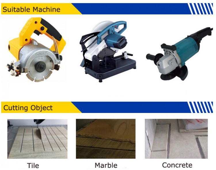 diamond circular saw blade with high performance power tool saw blade